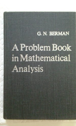 Imagen de archivo de A Problem Book in Mathematical Analysis a la venta por BookDepart