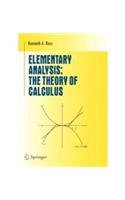 9788181281425: Elementary Analysis: the Theory of Calculus