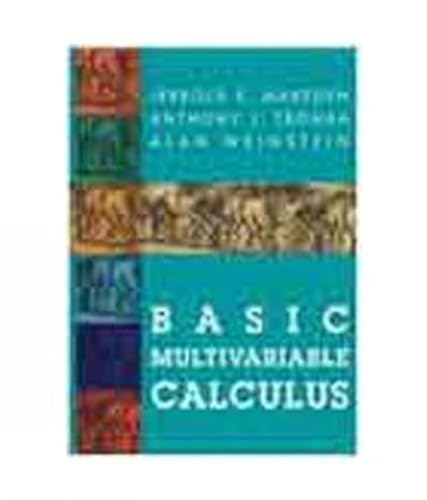 9788181281869: Basic Multivariable Calculus