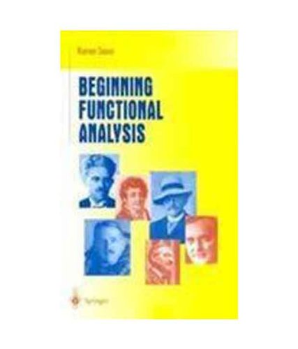 9788181282644: Beginning Functional Analysis