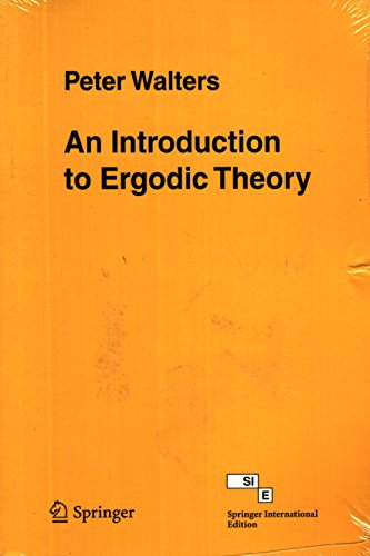 An Introduction to Ergodic Theory (9788181283016) by WALTERS PETER