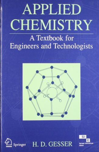 Stock image for Applied Chemistry: A Textbook for Engineers and Technologists for sale by dsmbooks
