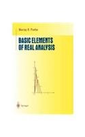 Beispielbild fr Basic Elements Of Real Analysis zum Verkauf von Books in my Basket