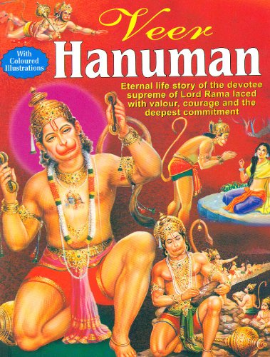 Beispielbild fr Veer Hanuman (COLOR+ILLUSTRATED) zum Verkauf von WorldofBooks