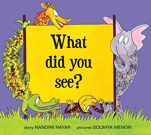 Imagen de archivo de What Did You See? a la venta por Books Puddle