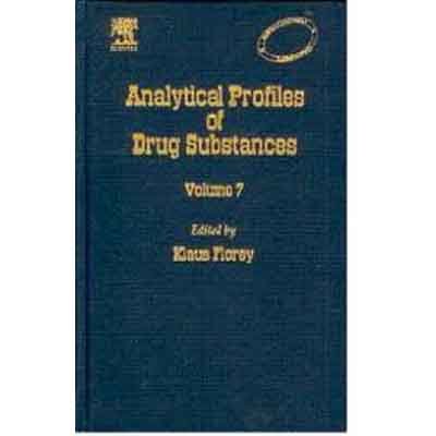 Imagen de archivo de Analytical Profiles Of Drug Substances Volume 7 a la venta por Books in my Basket