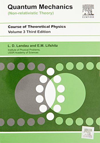 9788181477880: Quantum Mechanics Non-Relativistic Theory, Third Edition: Volume 3