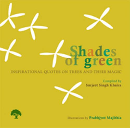 9788181581938: Shades of Green: Inspirational Quotes on Trees & their Magic