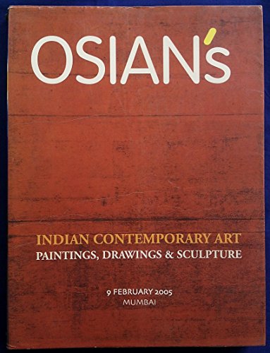 Stock image for Osian's Indian Contemporary Art; Paintings, Drawings & Sculpture for sale by Mullen Books, ABAA