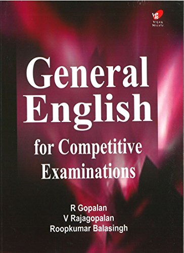 Stock image for GENERAL ENGLISH FOR COMPETITVEE EXAM(VNI ENG) for sale by dsmbooks