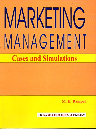 Stock image for Marketing Management Cases And Simulations Pb for sale by Books Puddle