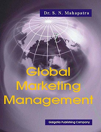 Stock image for GLOBAL MARKETING MANAGEMENT for sale by Books Puddle