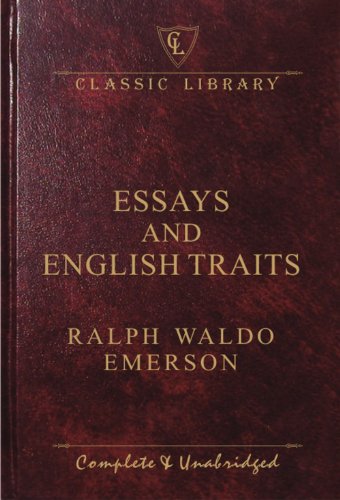 9788182522350: Essays & English Traits (Classic Library)