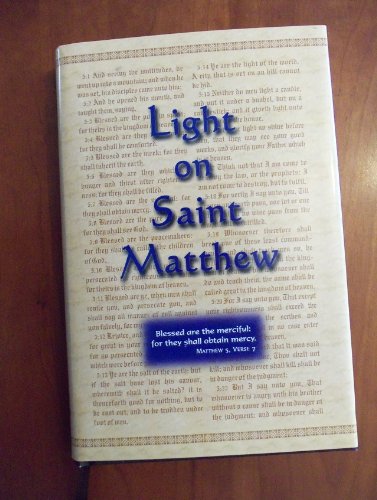 Beispielbild für Light on Saint Matthew zum Verkauf von Discover Books