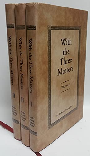 9788182565005: With the Three Masters: Being Extracts from the Private Diary of Rai Sahib Munshi Ram M.A., P.C.S., Secretary to the Three Masters - Volume I