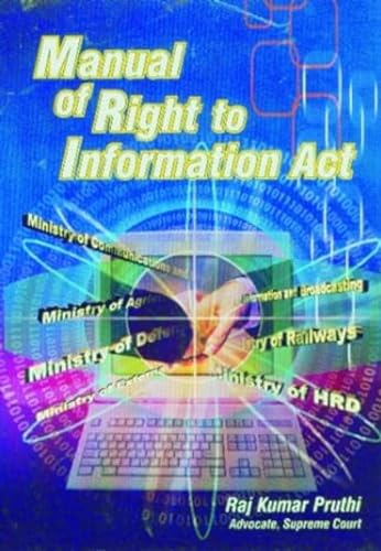Stock image for Manual of Right to Information Act for sale by PBShop.store US