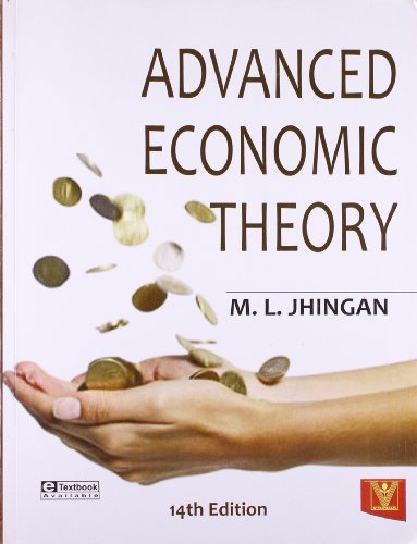 9788182814257: Advanced Economic Theory 14/e PB [Paperback] Jhingan