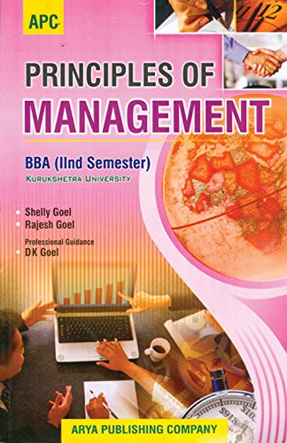 9788182963504: Principles of Management Semester II of BBA (KU)