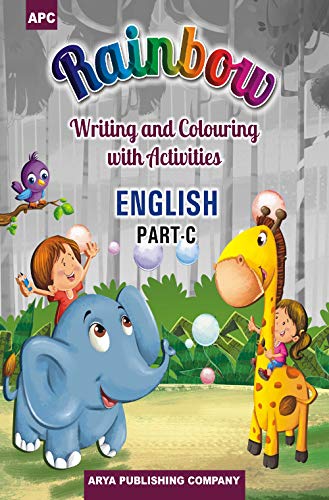 Stock image for Rainbow Writing and Colouring with Activities ENGLISH Part-C for sale by dsmbooks