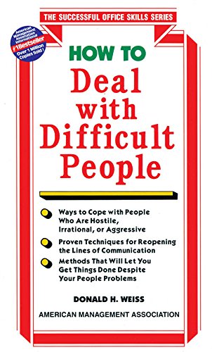 Imagen de archivo de How to Deal with Difficult People a la venta por Books Puddle