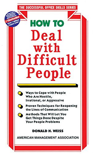 Imagen de archivo de How To Deal With Difficult People a la venta por Books in my Basket