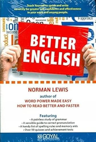 9788183072526: Better English