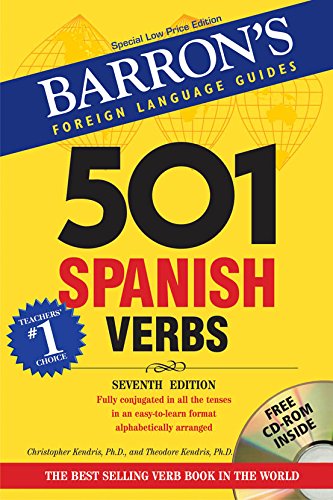 9788183073097: Barron's 501 Spanish Verbs