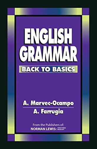 9788183073394: Back to Basics English Grammar+Key