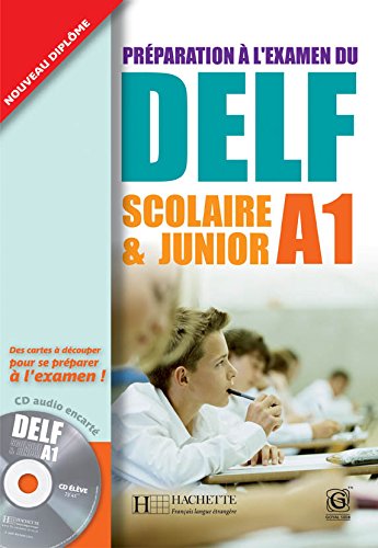 Imagen de archivo de DELF Junior A1 Book with CD - Hachette a la venta por dsmbooks