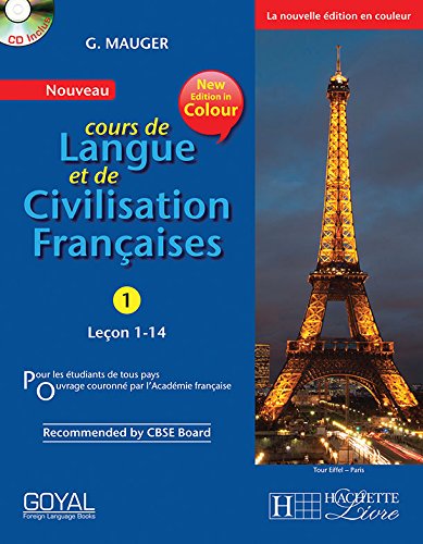Stock image for G Mauger Blue Cours de Langue et de Civilization Francaise 1 with Cd (Lecon 1-14) (French Edition) for sale by Books Unplugged