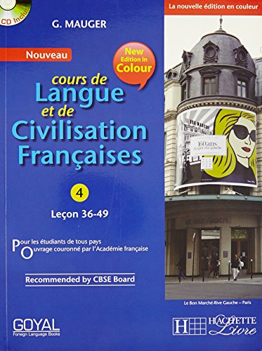 9788183075640: G. Mauger Blue Cours de Langue et de Civilization Francaise - 4 (lecon 36-49)