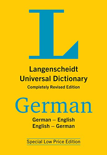Stock image for LANGENSCHEIDT UNIVERSAL DICTIONARY GERMAN for sale by Books Puddle