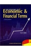 9788183201667: Dictionary of Economic & Financial Terms