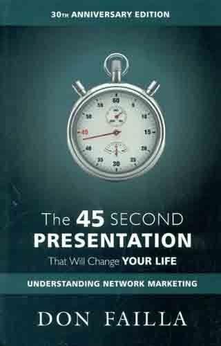 Beispielbild fr The 45 Second Presentation zum Verkauf von Reuseabook