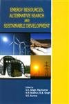 9788183293952: Energy Resources, Alternative Search and Sustainable Development