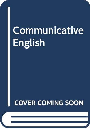 Stock image for Communicative English for sale by Blackwell's