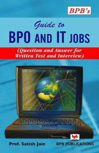 Imagen de archivo de Guide to BPO and IT Jobs Question and Answer for Written Test and Interview a la venta por PBShop.store US