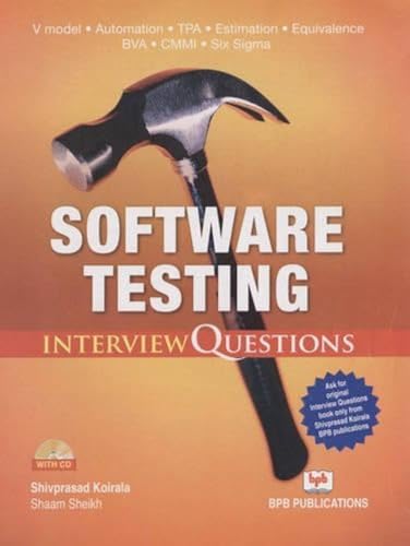 9788183332361: Software Testing: Interview Questions