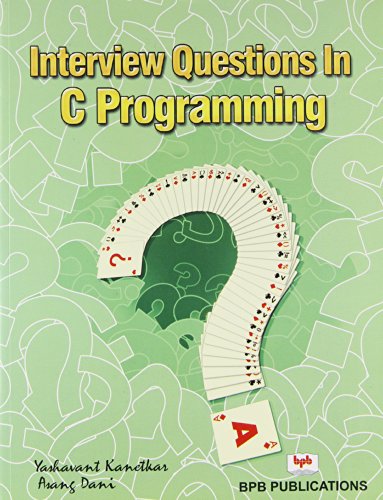 Beispielbild fr Interview Questions In C Programming zum Verkauf von AwesomeBooks