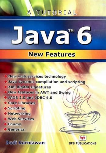 9788183333269: Tutorial Java 6 New Features, a