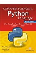 9788183335188: Computer Science with Python Language Made Simple - (Class Xi)
