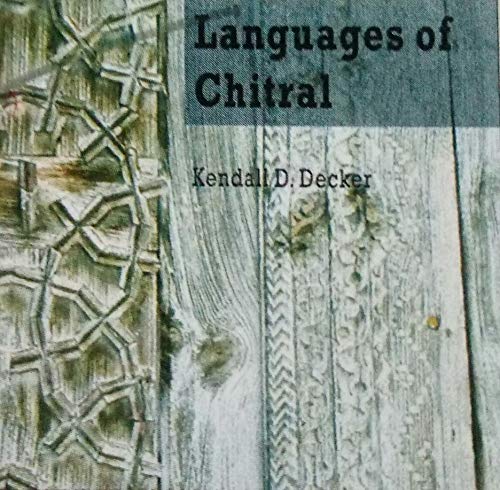 Languages Of Chitral - DECKER