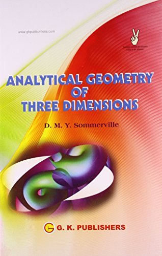 9788183553865: Analytical Geometry Of Three Dimensions