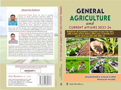 Stock image for General Agriculture and Current Affairs 2019 for sale by Books Puddle