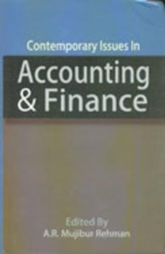 Beispielbild fr Contemporary Issues in Accounting and Finance zum Verkauf von Blackwell's