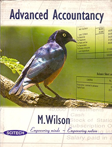 Advanced Accountancy (9788183712279) by Wilson