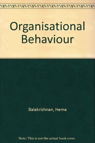 Stock image for Organizational Behaviour for sale by Majestic Books