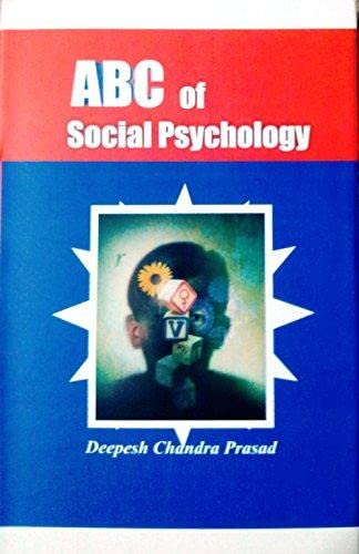 Beispielbild fr ABC of Social Psychology zum Verkauf von Books Puddle