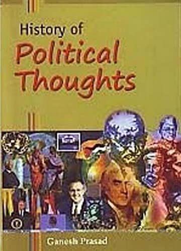 History of Political Thoughts (set of 3 Vols) (9788183762984) by Ganesh Prasad