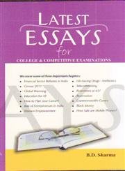 Beispielbild fr Latest Essays for College &amp; Competitive Examinations zum Verkauf von Blackwell's